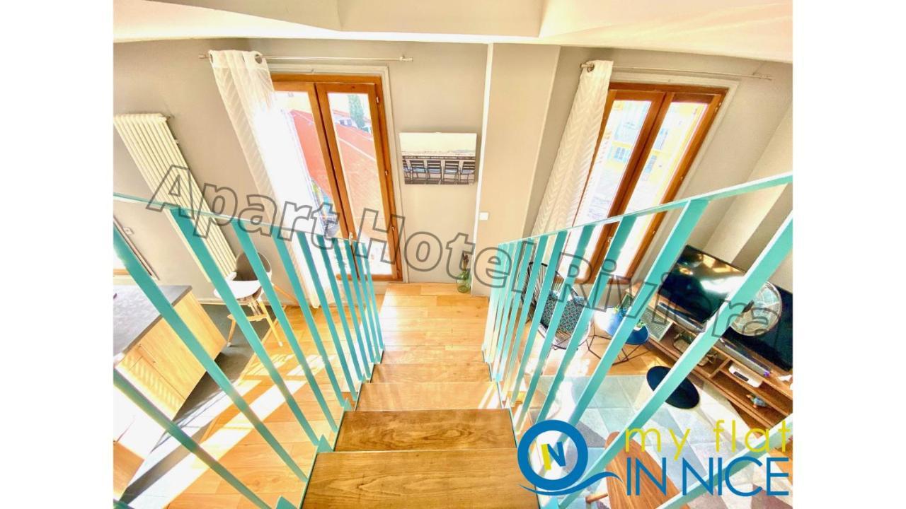 Aparthotel Riviera Nice Cote D'Azur - Old Port - Amazing Ac Duplex 3 Bedrooms 2 Bathrooms- Duplex Maison Du Port Exteriör bild